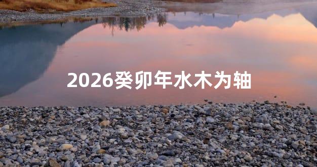 2026癸卯年水木为轴