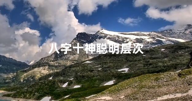 八字十神聪明层次