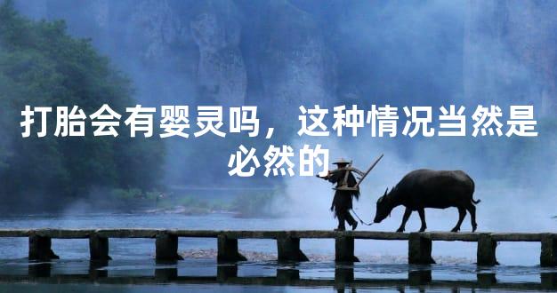 打胎会有婴灵吗，这种情况当然是必然的
