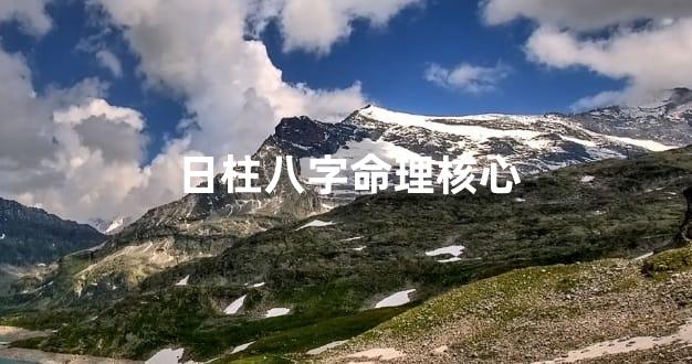 日柱八字命理核心