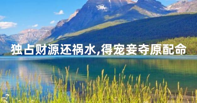 独占财源还祸水,得宠妾夺原配命